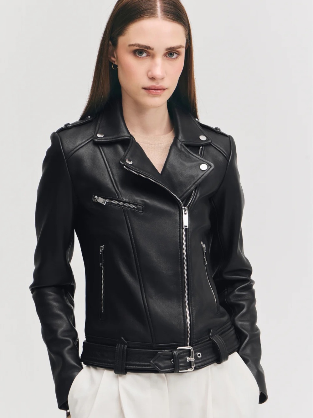 JULIETTE Bomber Genuine Leather XXXsmall